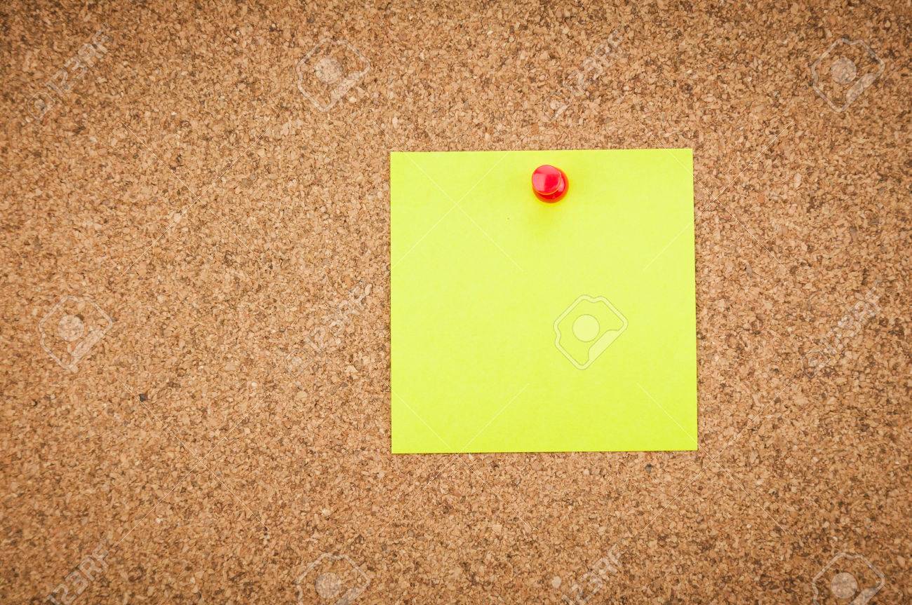 blank light green sticky