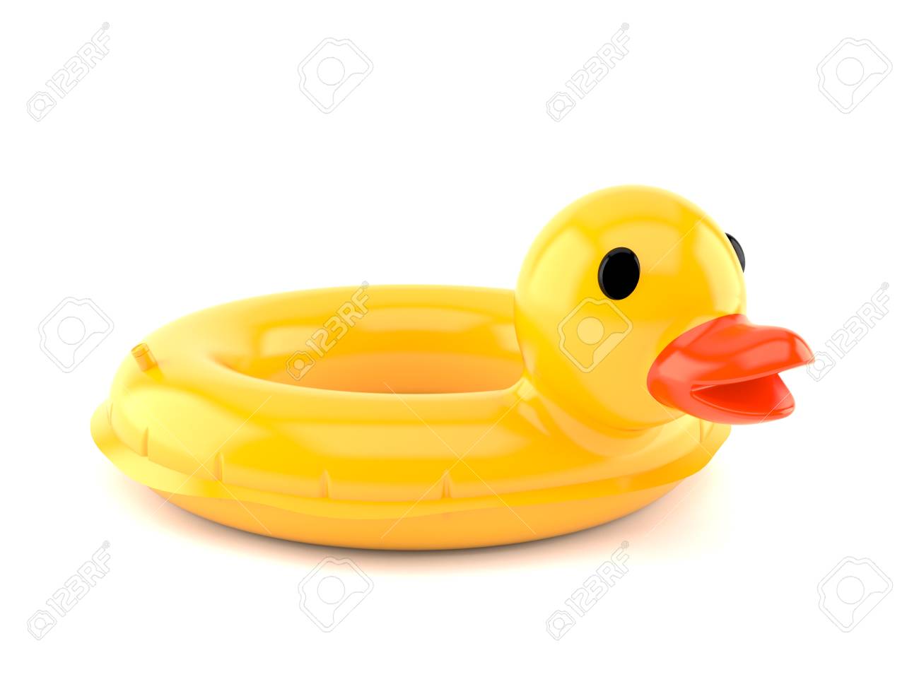 Bouee De Canard Isole Sur Fond Blanc Banque D Images Et Photos Libres De Droits Image