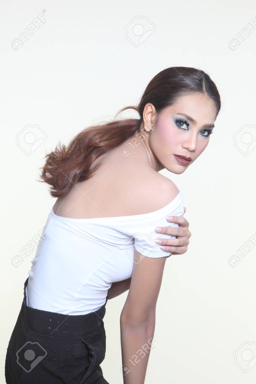 セクシーなアジア美人 の写真素材 画像素材 Image