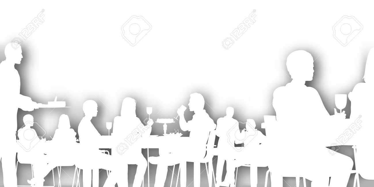 Restaurant Background With People editable cutout of people dining in a restaurant with background Restaurant Background With People editable cutout of people dining in a restaurant with background