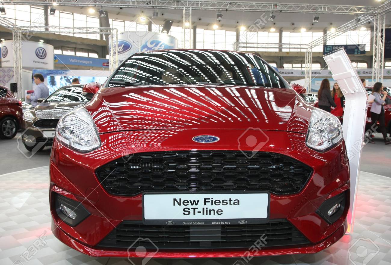 Ford Fiesta St Line >> Belgrade Serbia March 27 2018 New Ford Fiesta St Line 1 0 Ecoboost Ford Fiesta St Line >> Belgrade Serbia March 27 2018 New Ford Fiesta St Line 1 0 Ecoboost