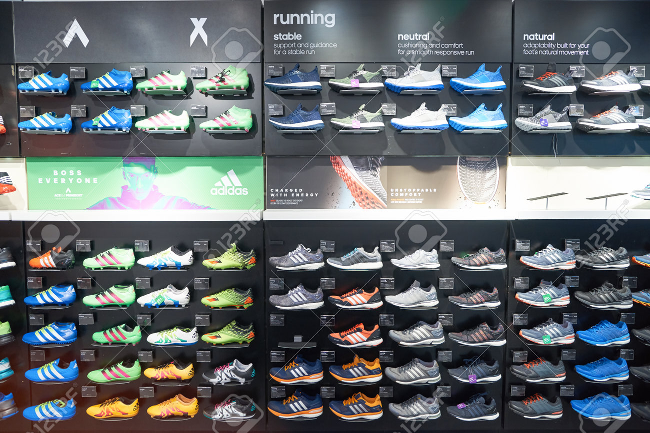 Kuala Lumpur Malaysia May 09 2016 Inside Adidas Store In Suria Klcc Suria Klcc Is A