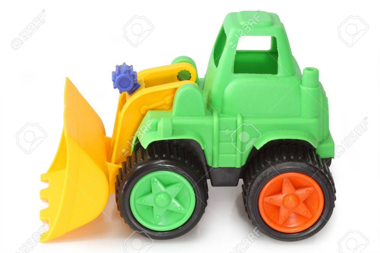 childs digger toy