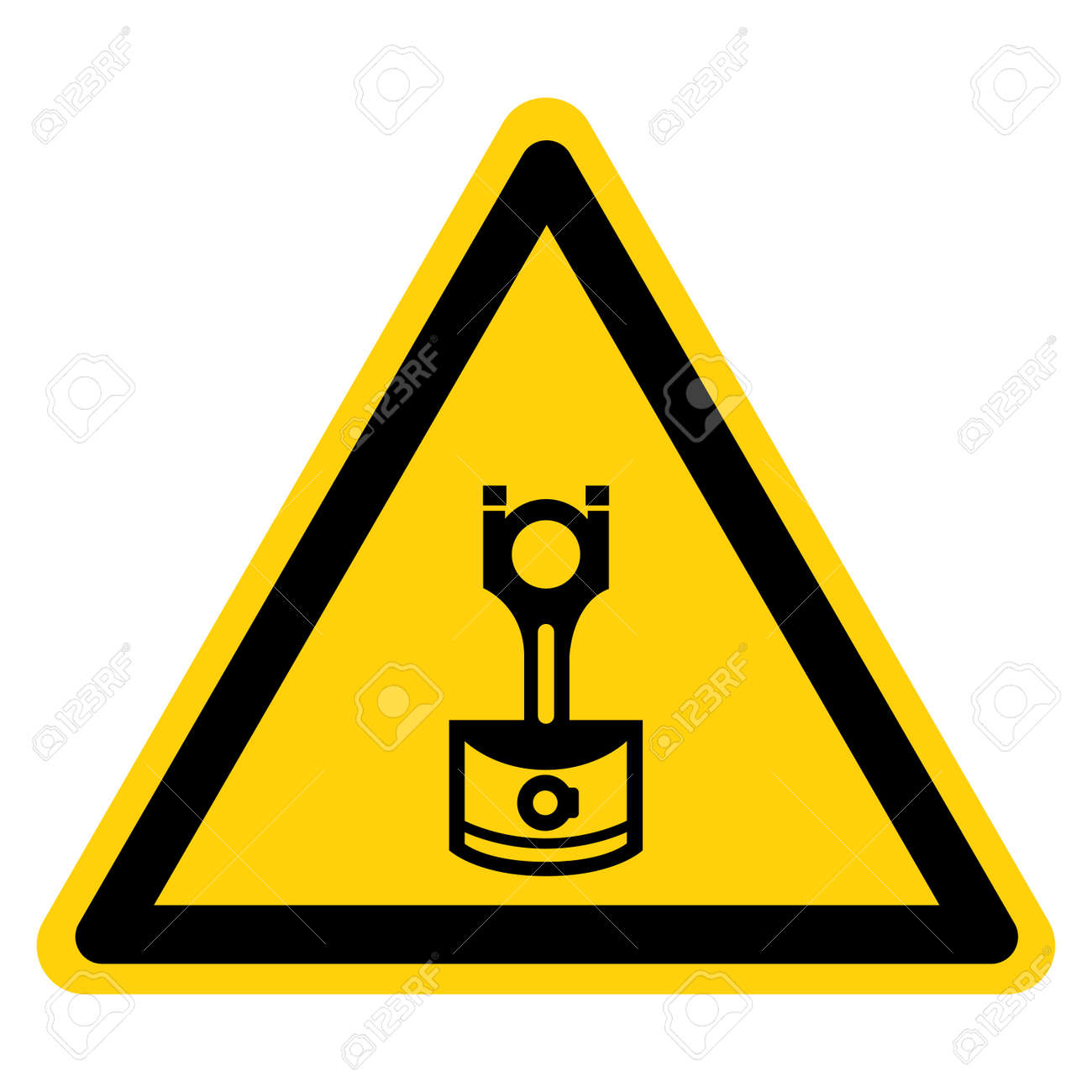 Machine Piston Symbol Sign, Vector Illustration, Isolate On White Background Label. EPS10 - 164155547 Machine Piston Symbol Sign, Vector Illustration, Isolate On White Background Label. EPS10 - 164155547