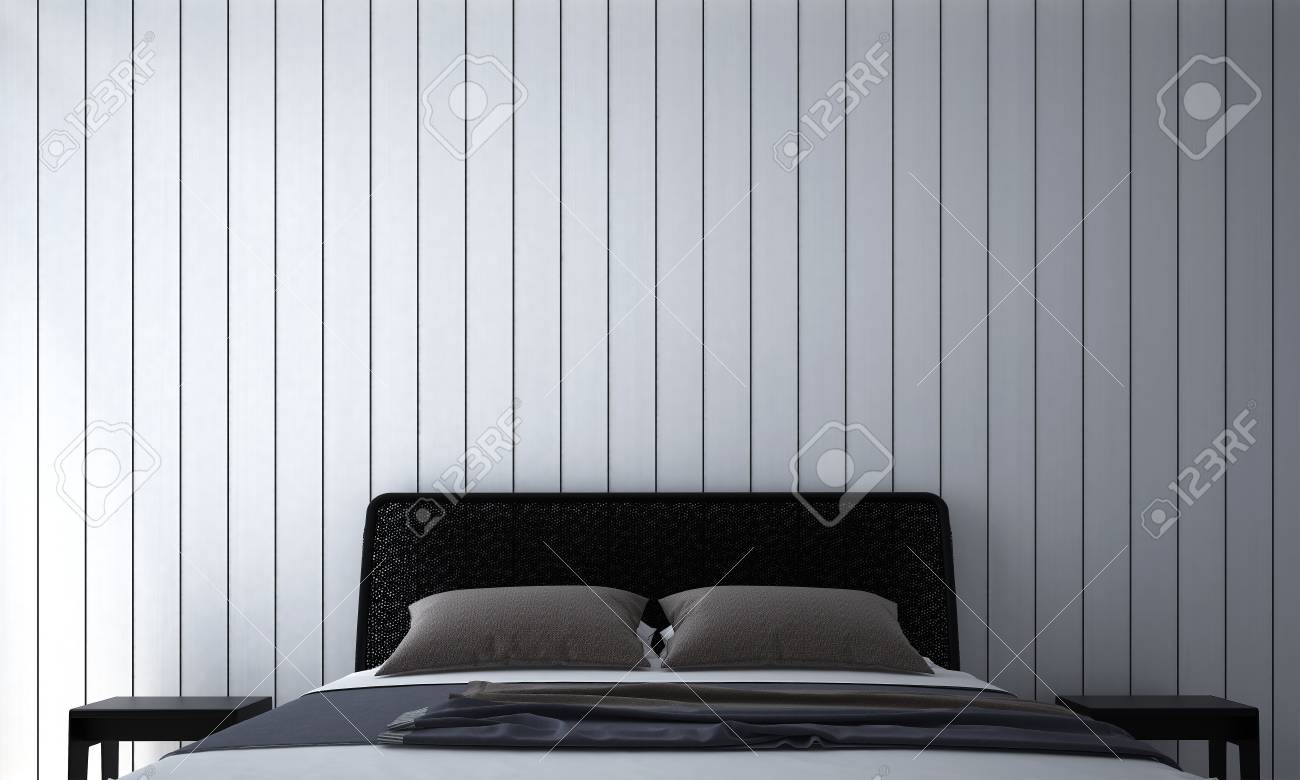 Interiore Della Rappresentazione 3D Della Camera Da Letto Moderna E ... Interiore Della Rappresentazione 3D Della Camera Da Letto Moderna E ...