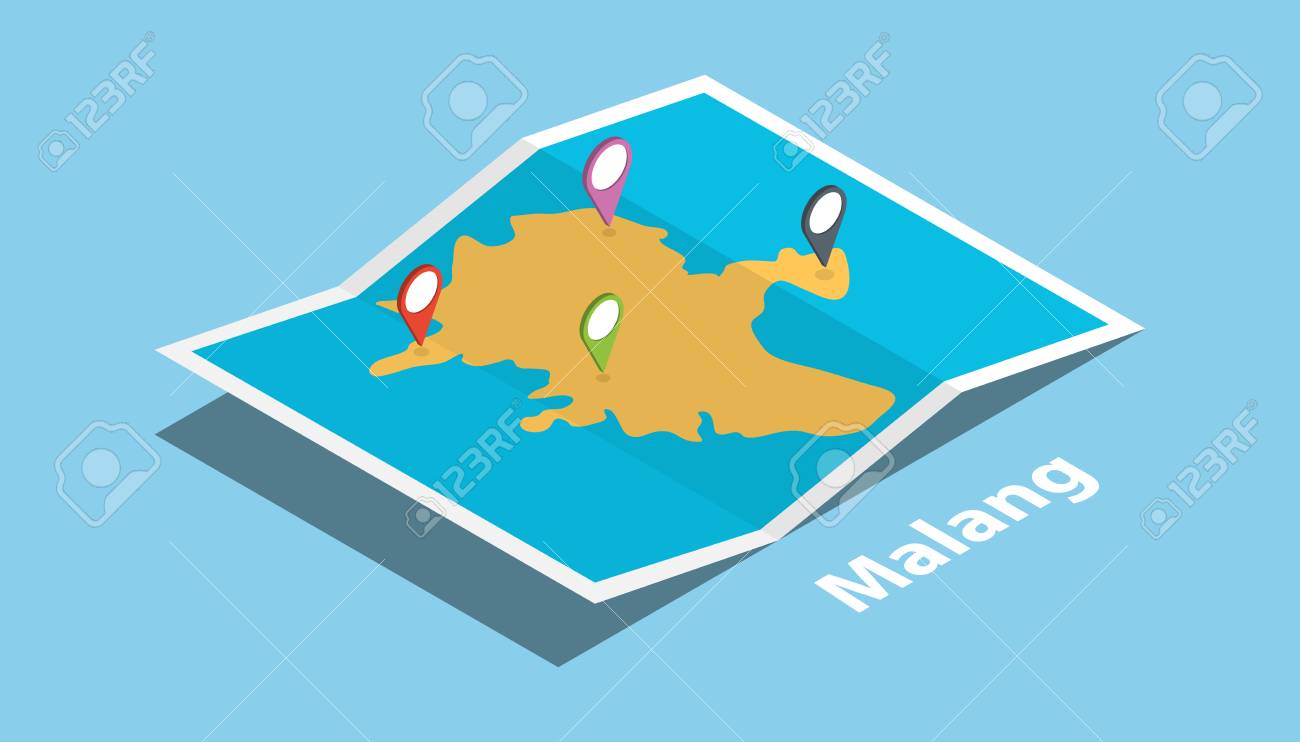 Malang Indonesia Java Explore Maps With Isometric Style And Pin Location Tag On Top Vector Illustration Royalty Free Cliparts Vectors And Stock Illustration Image 117456532<script async src=