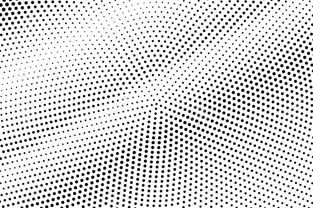 白黒の点線のテクスチャ 斜めのハーフトーン ベクトルの背景 グレースケールの点線ポップアートデザインのための抽象的なモノクロハーフトーン ブラック インク ドット ヴィンテージ オーバーレイ レトロハーフトーンテンプレート のイラスト素材 ベクタ Image