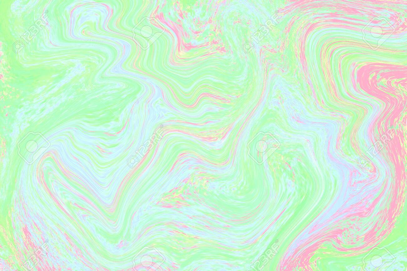 Pale Green Liquid Color Illustration Pastel Multicolored Digital Stock Photo Picture And Royalty Free Image Image 148766192