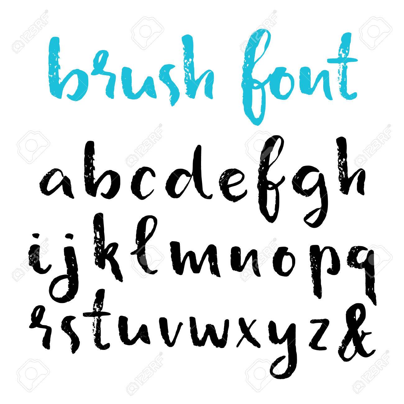 手描き下ろし筆ペン アルファベット のイラスト素材 ベクタ Image 手描き下ろし筆ペン アルファベット のイラスト素材 ベクタ Image