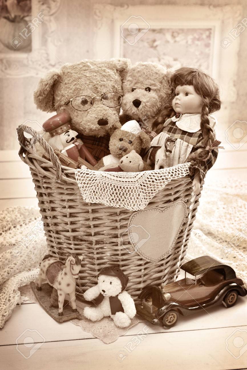 ours en peluche vintage