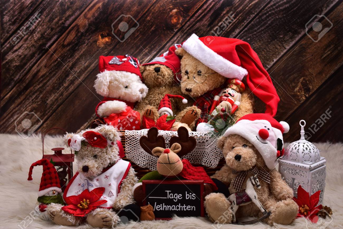 teddy bear santa outfit