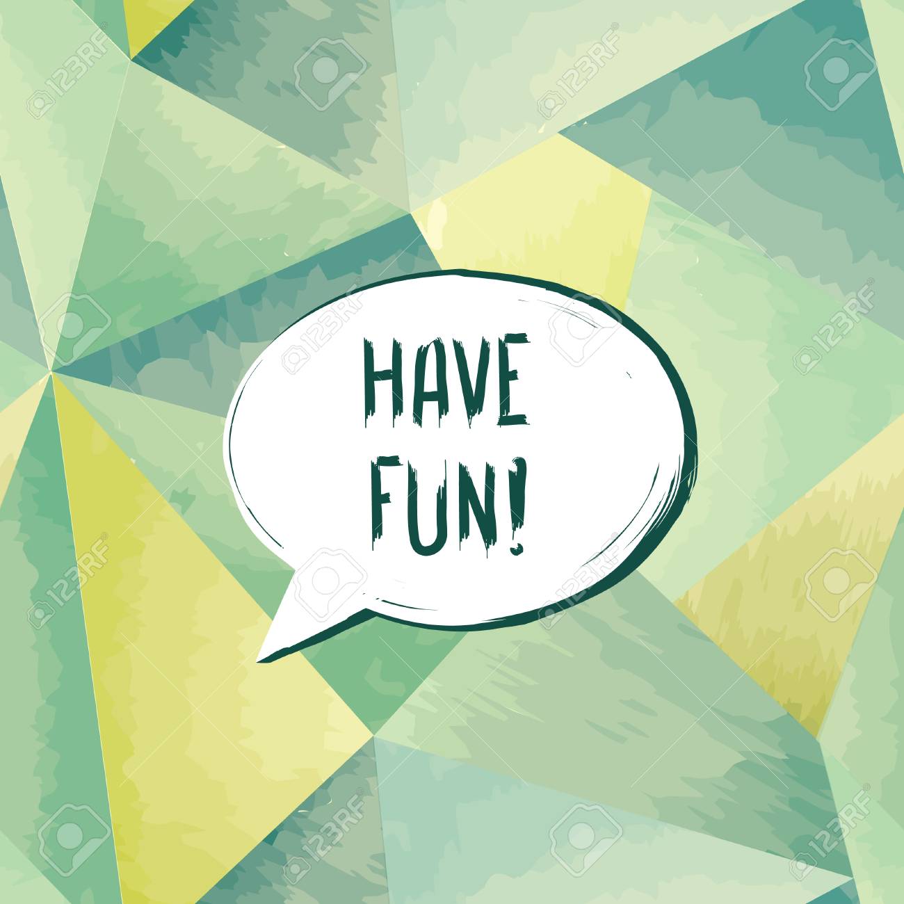 have fun speech bubble happy holiday sign party invitation fun invitation