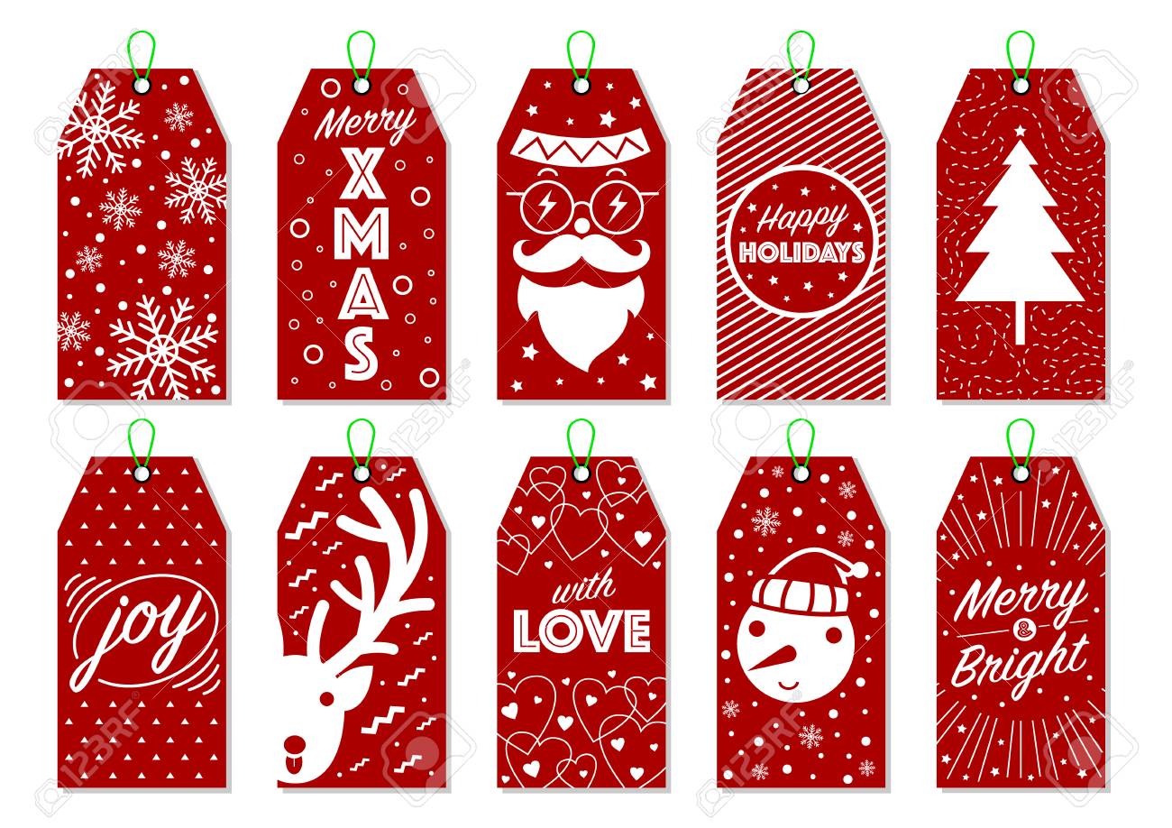 Christmas Gift Seal Stickers /'MERRY CHRISTMAS/' /'HAPPY NEW YEAR/' Red Blue Green