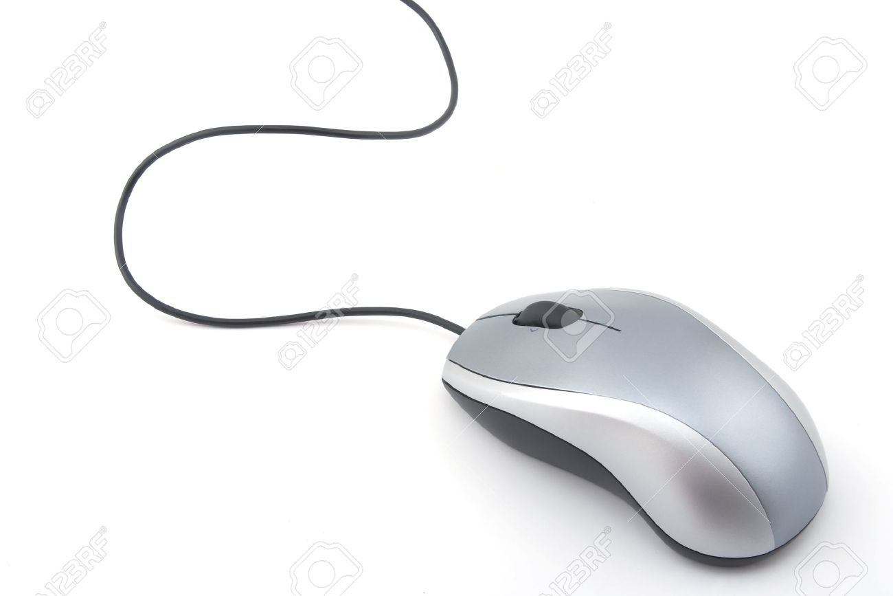 gray computer mouse with