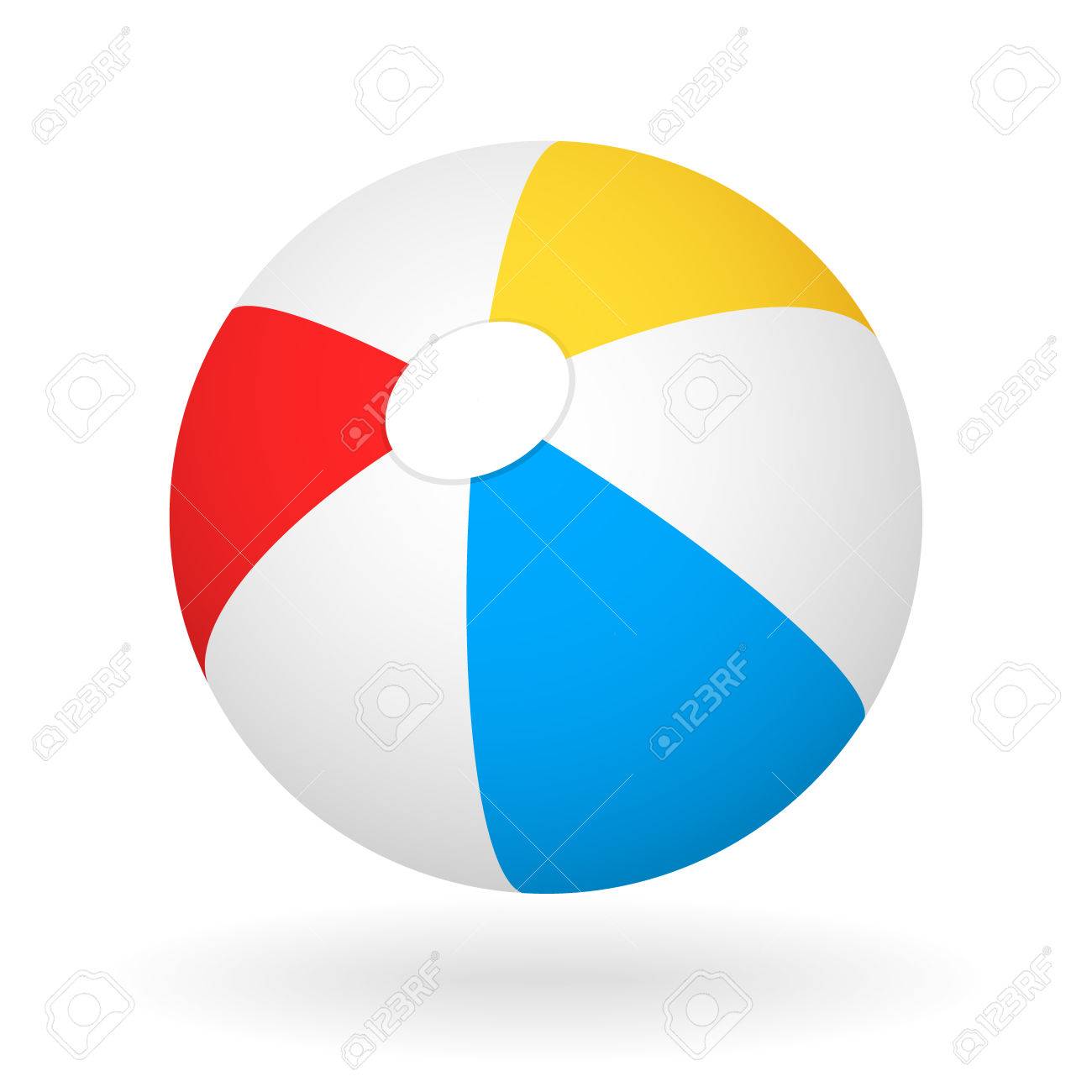 a beach ball