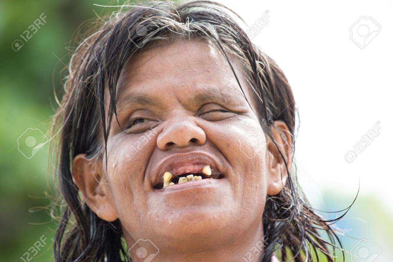 an old woman with