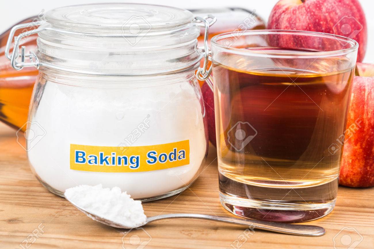 Apple Cider Vinegar And Baking Soda Combination For Acid Reflux Stock Photo Picture And Royalty Free Image Image 44084222