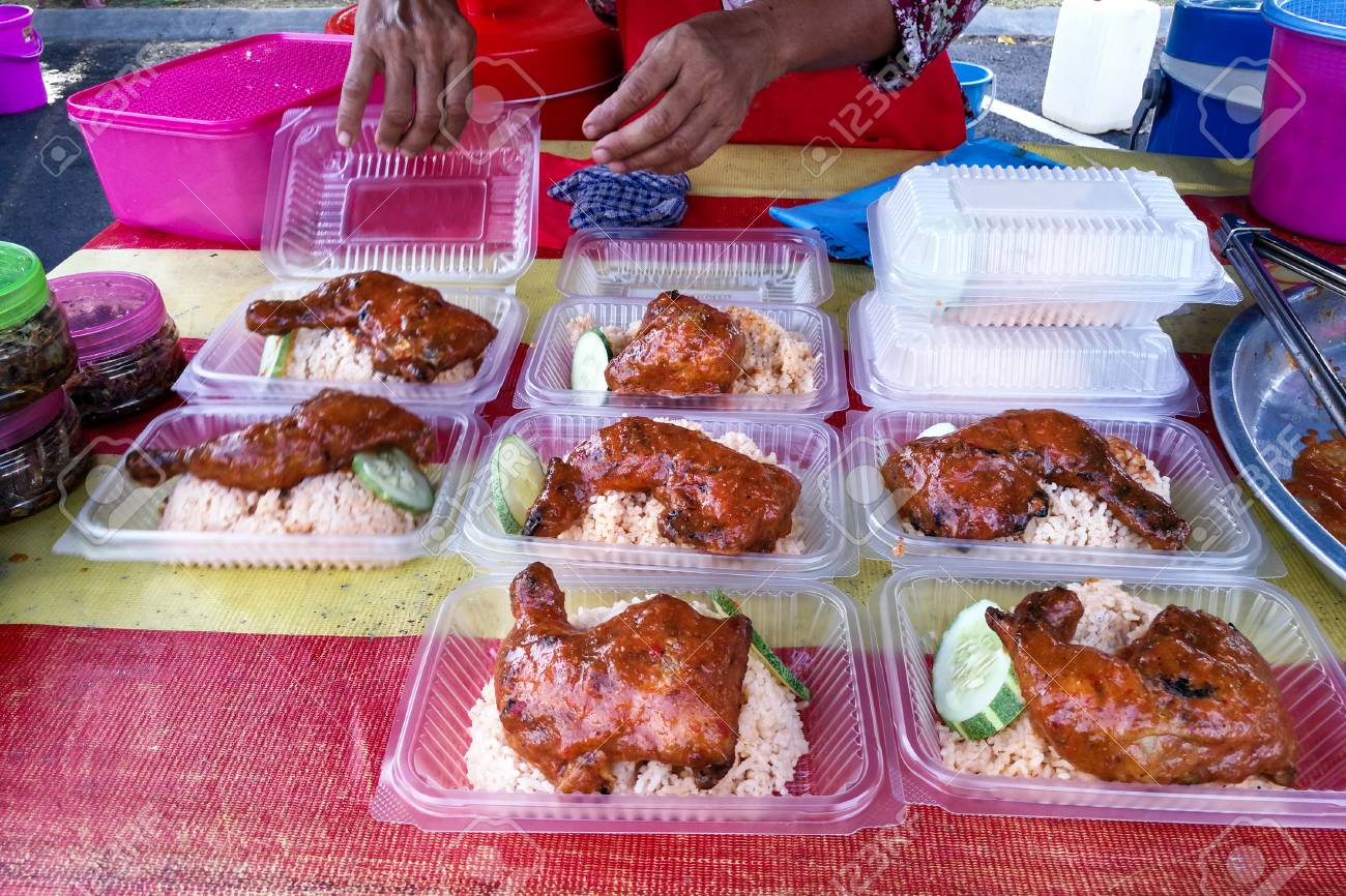 Ayam Percik Or Grilled Chicken Popular Malay Food In Malaysia For Breaking Fast Or Iftar During The Ramadan Month Stock Photo Picture And Royalty Free Image Image 79589771