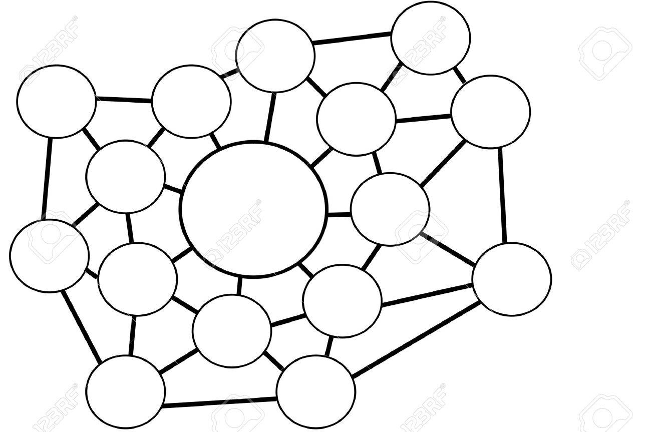 Worksheets Diagram That Is Blank blank network diagram or chart stock photo picture and royalty 10552169