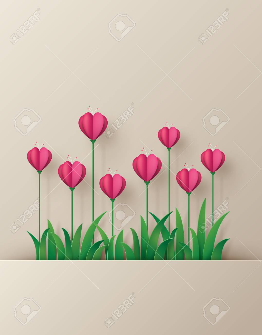 art and craft heart shape