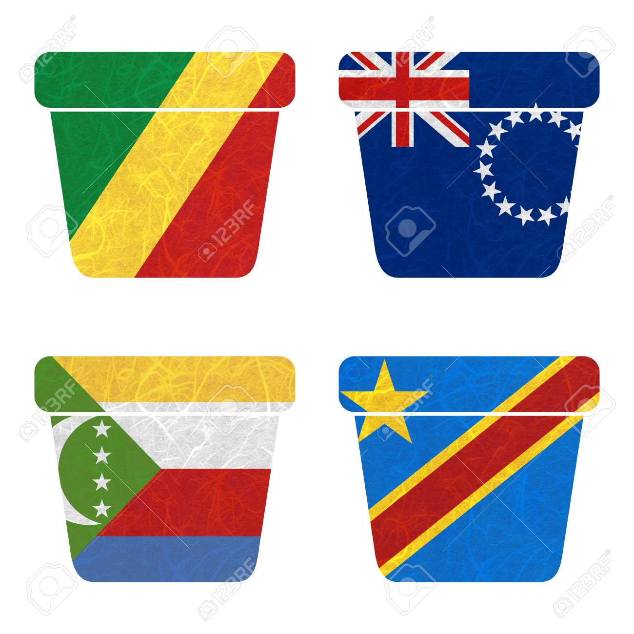 Bandera de islas comores
