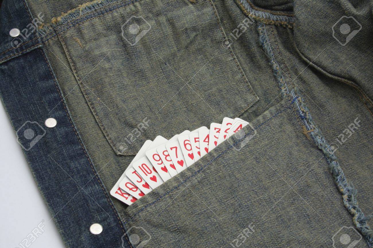jean jacket with pockets