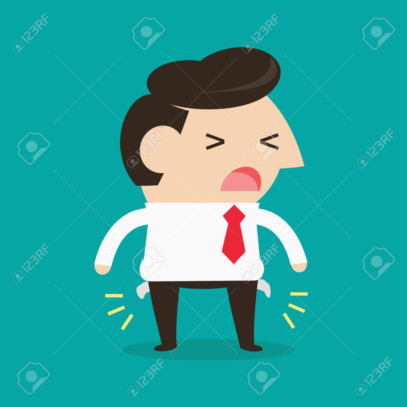 ビジネスマンは破産するだろうのイラスト素材 ベクタ Image