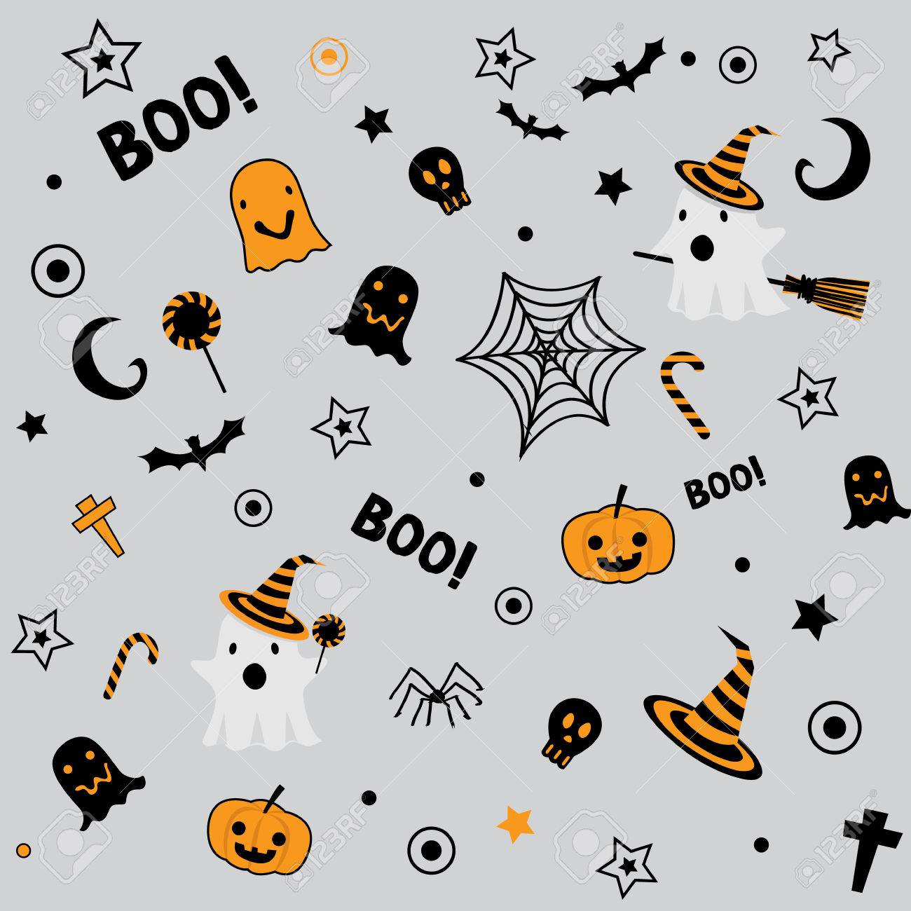 Decoration D Elements De Conception De Symboles De Halloween En Motif Transparent Pour Un Fond D Ecran Sur Des Couleurs D Arriere Plan Orange Noir Et Gris Clip Art Libres De Droits Vecteurs Et Illustration Decoration D Elements De Conception De Symboles De Halloween En Motif Transparent Pour Un Fond D Ecran Sur Des Couleurs D Arriere Plan Orange Noir Et Gris Clip Art Libres De Droits Vecteurs Et Illustration