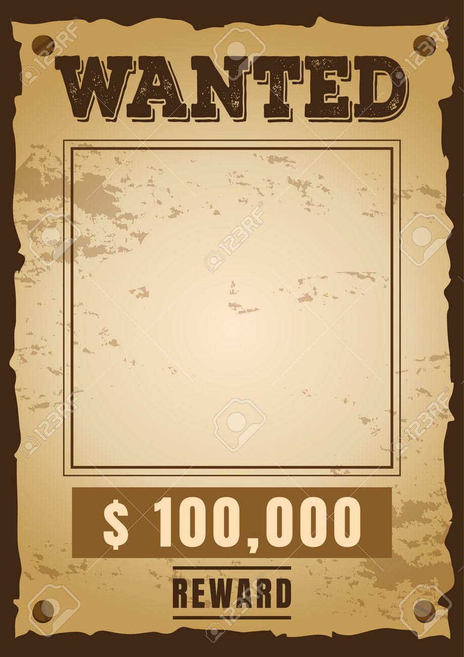 Wanted Template Blank Vintage Poster Royalty Free SVG, Cliparts, Vectors, and Stock Illustration. Image 163238142. wanted-template-blank-vintage-poster-royalty-free-svg-cliparts-vectors-and-stock-illustration-image-163238142