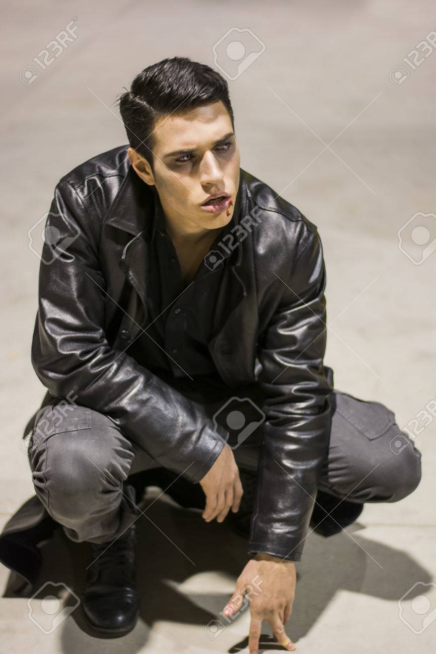 A Man in Black Leather Jacket Sitting Beside the Motorbike · Free Stock  Photo