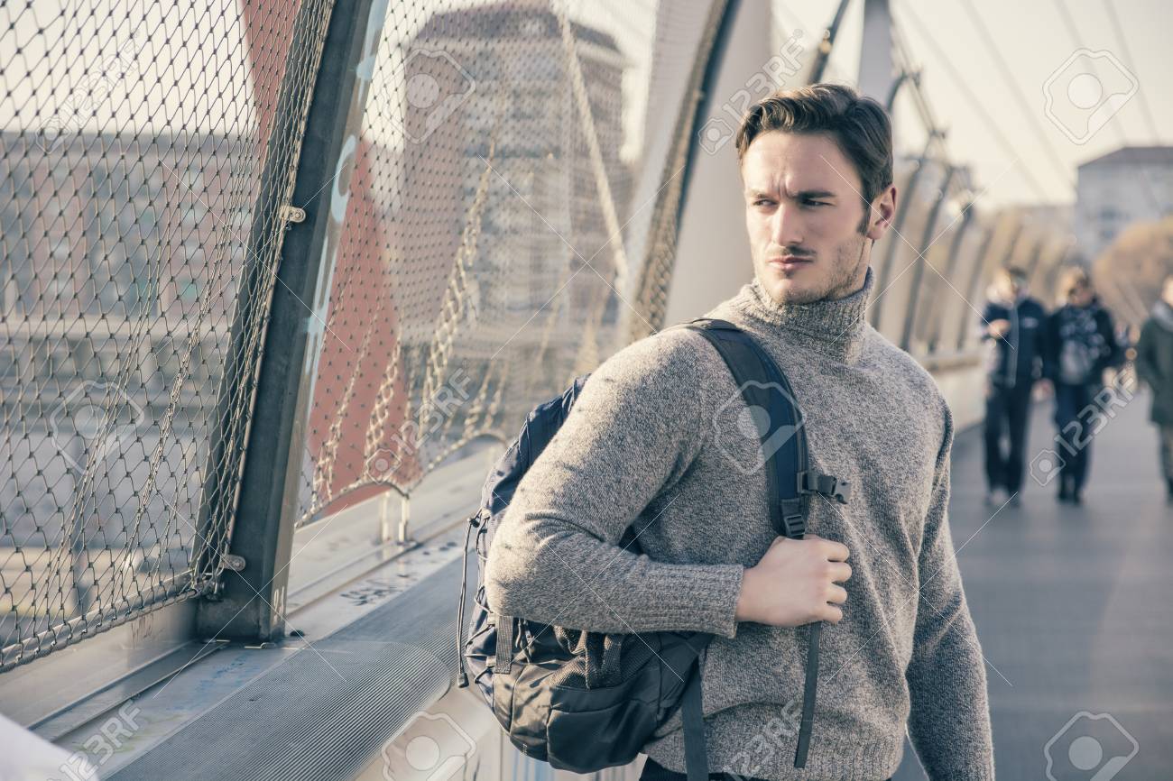 over one shoulder backpack