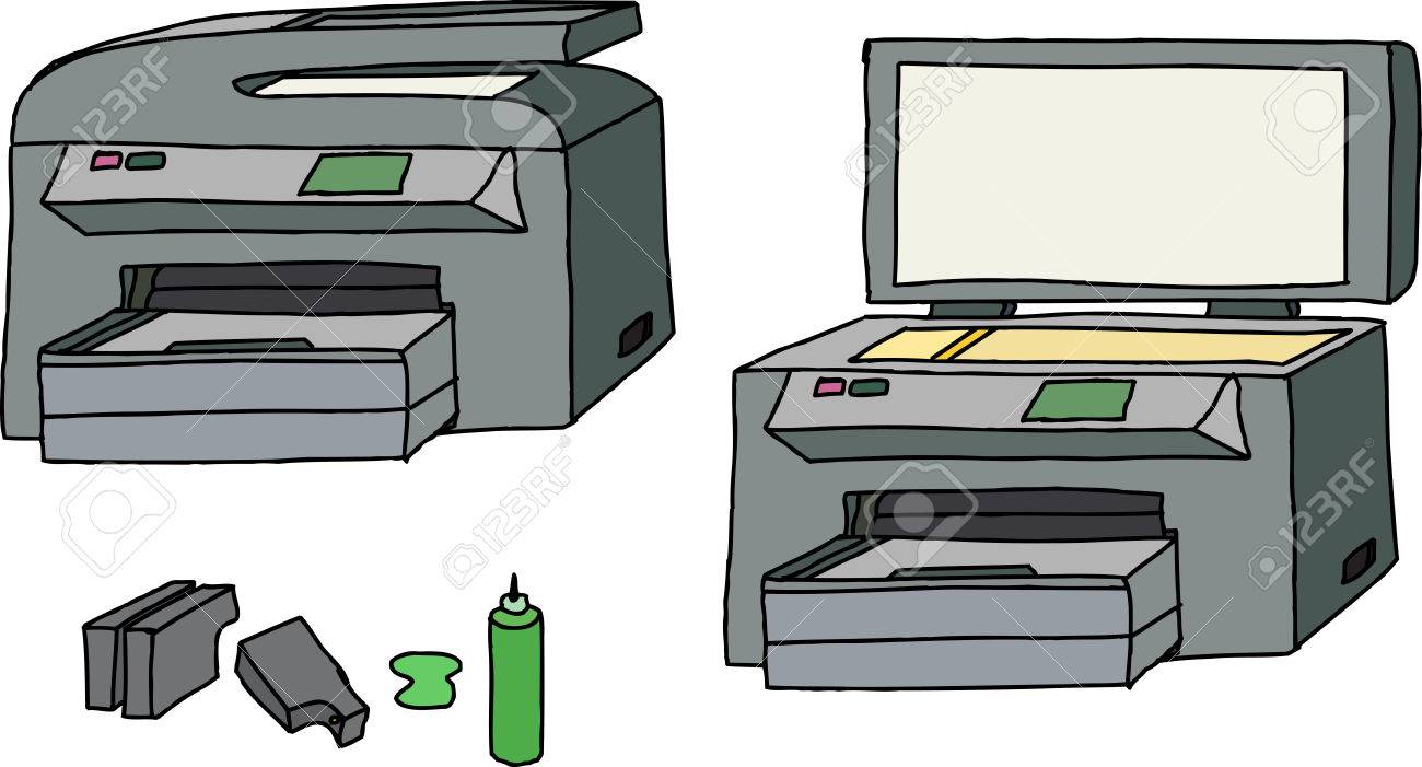 printer scanner with ink