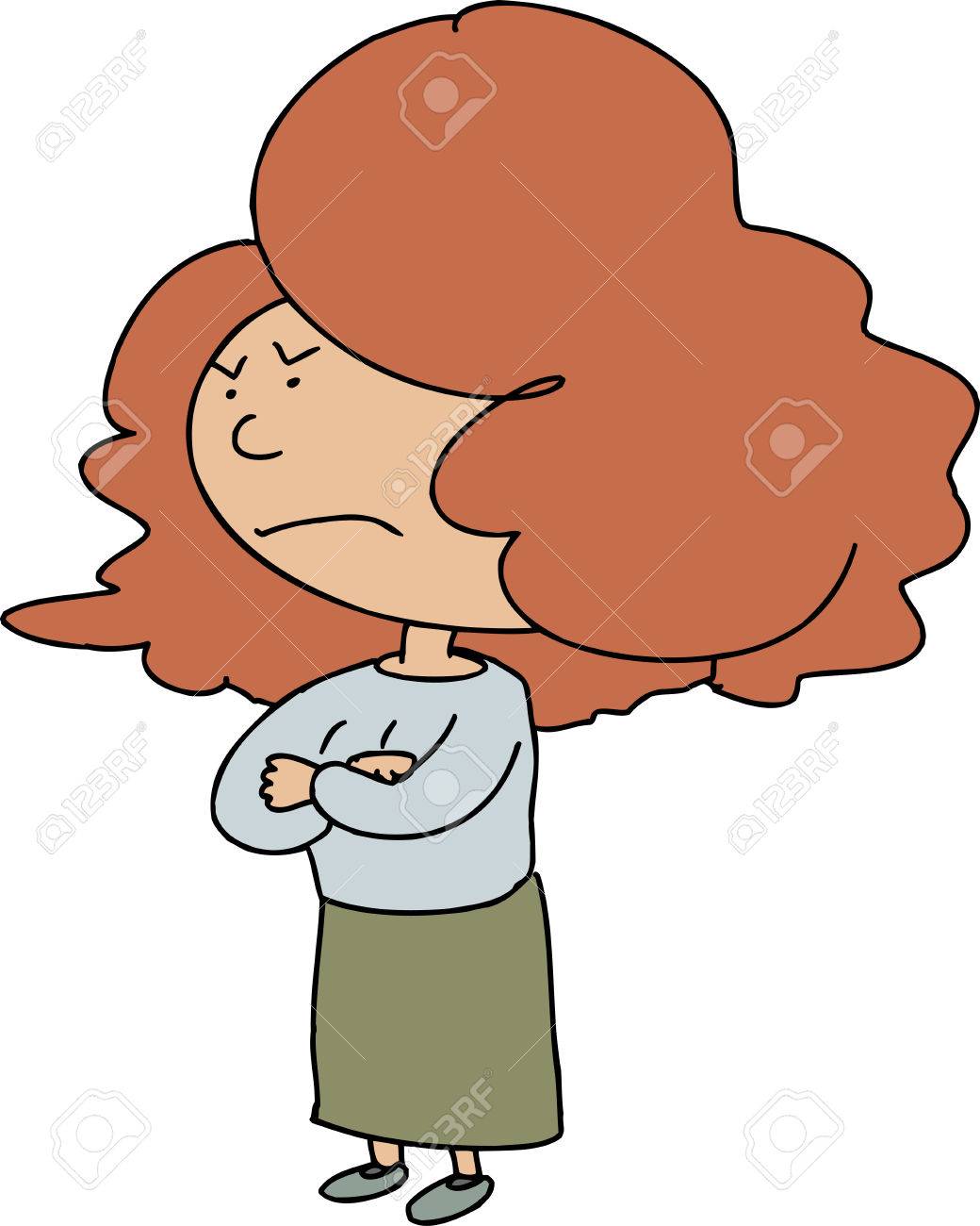 Doodle Of Grumpy Woman With Red Hair On White Background Royalty Free SVG, Cliparts, Vectors, And Stock Illustration. Image 27236293. Doodle Of Grumpy Woman With Red Hair On White Background Royalty Free SVG, Cliparts, Vectors, And Stock Illustration. Image 27236293.