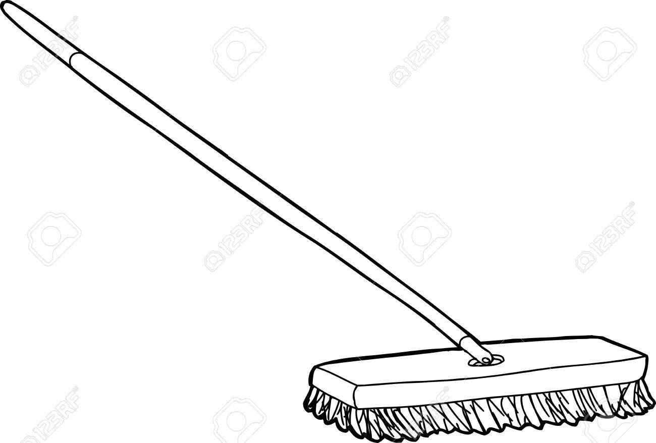 押しほうきイラスト白背景の上に記載されています のイラスト素材 ベクタ Image 押しほうきイラスト白背景の上に記載されています のイラスト素材 ベクタ Image