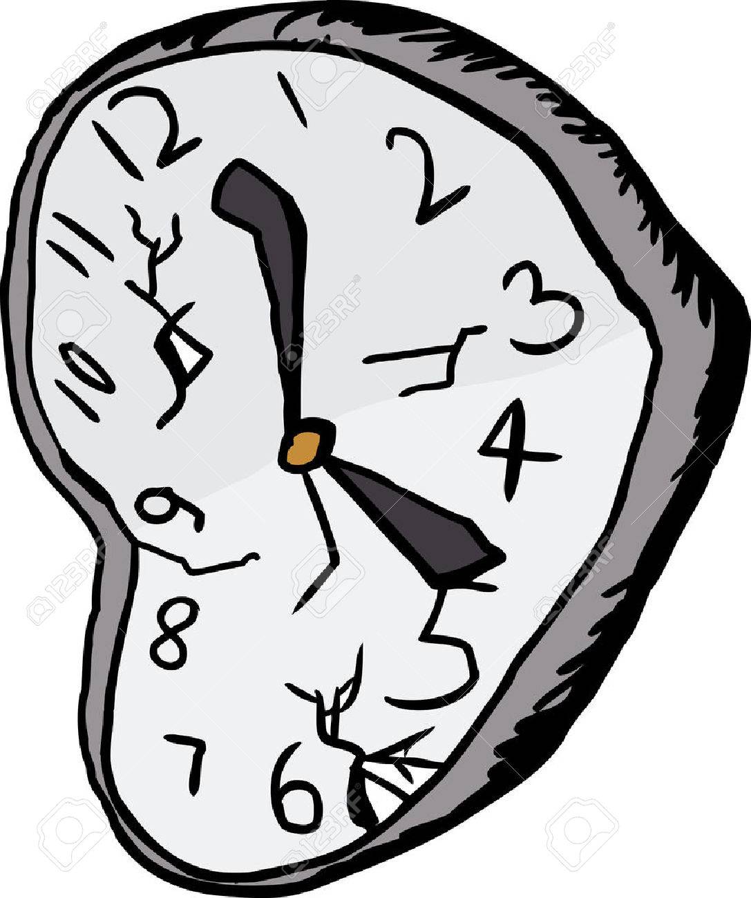 Illustration Von Zertrummerten Und Kaputte Uhr Uber Weisse Lizenzfrei Nutzbare Vektorgrafiken Clip Arts Illustrationen Image 43674649