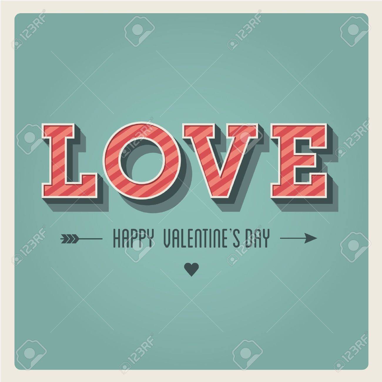 valentines day retro