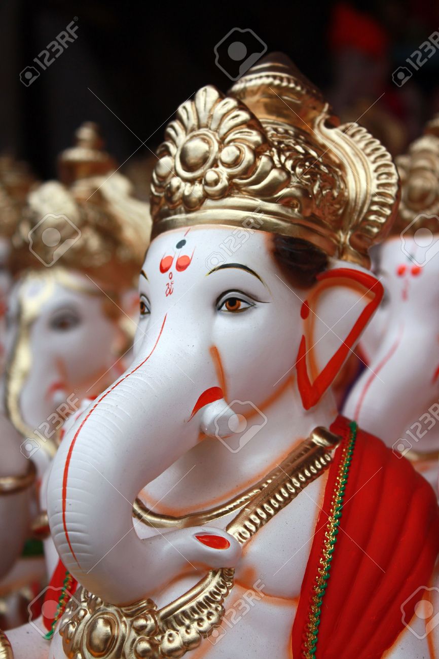 a closeup portrait of the face of lord ganesha idol for sale stock photo picture and royalty free image image 5451281 a closeup portrait of the face of lord ganesha idol for sale