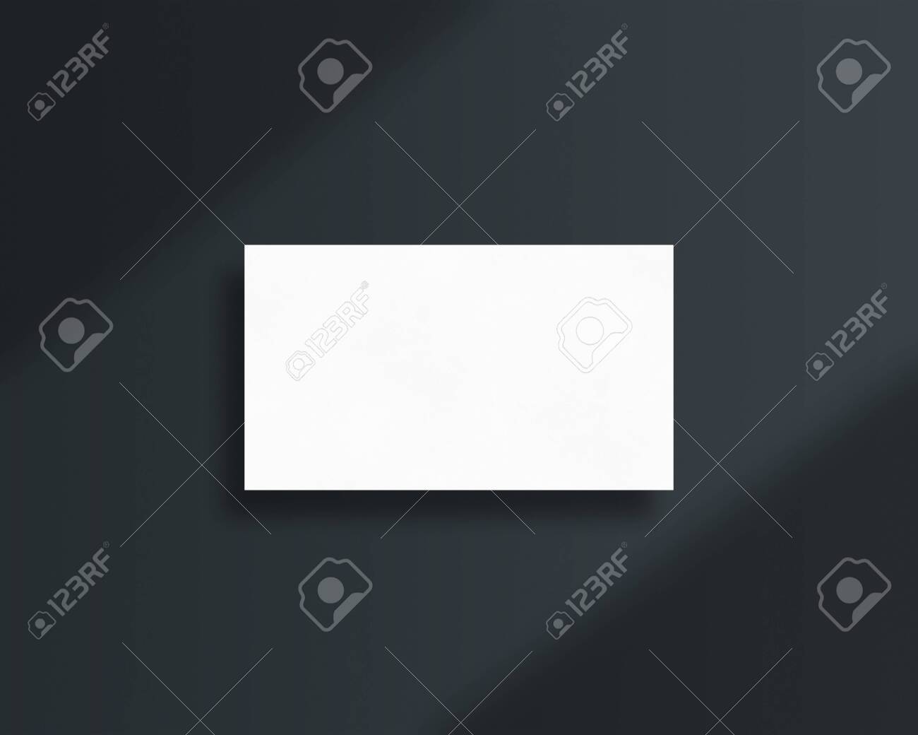 empty business card photo mockup template for branding identity empty business cards