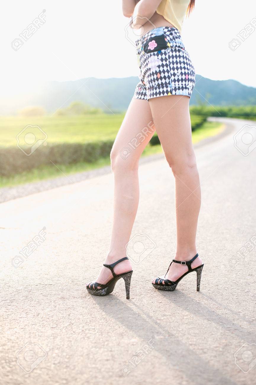 femme en talons