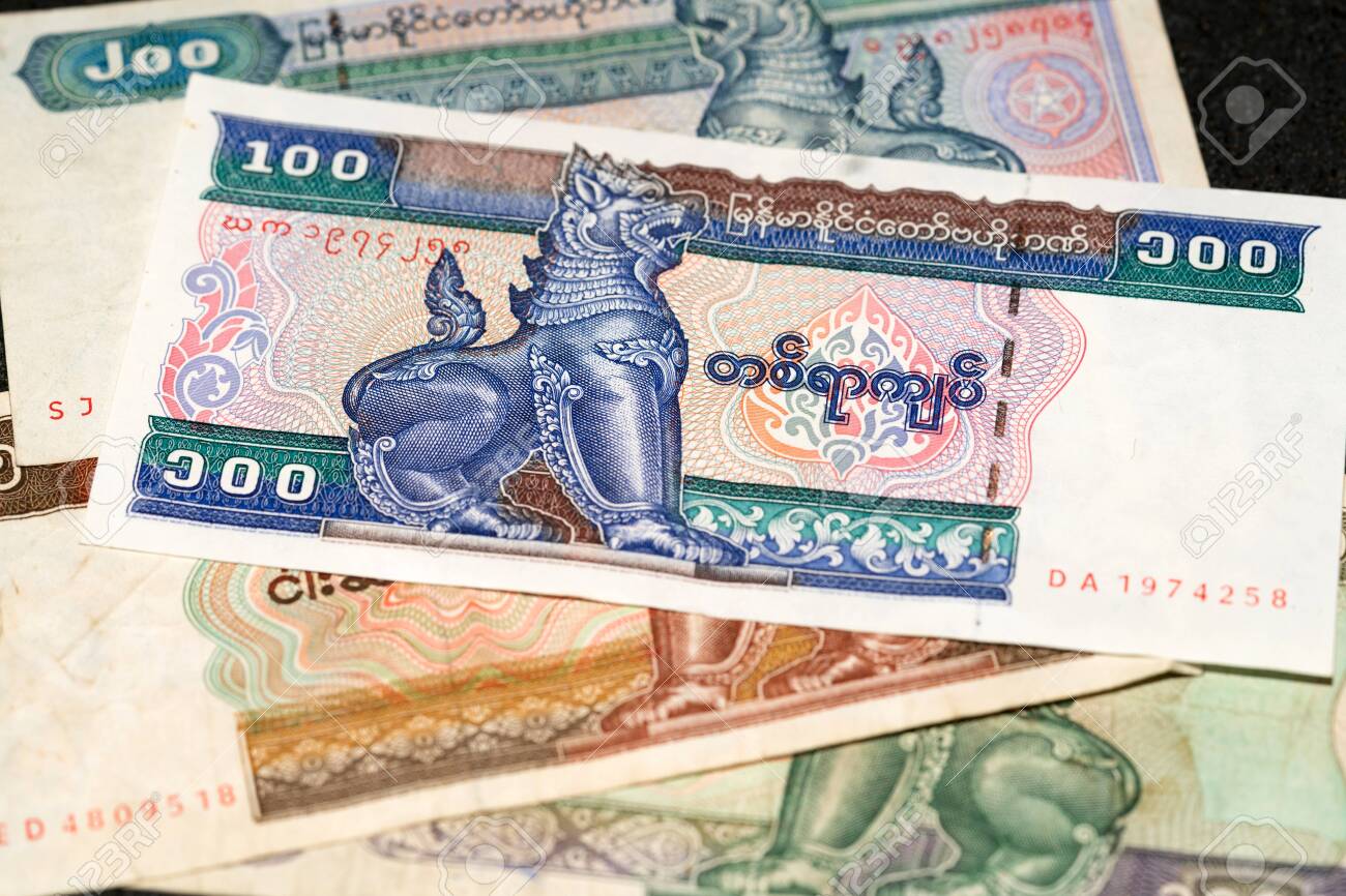 Myanmar Kyat Currency Banknotes Stock Photo Picture And Royalty Free Image Image 141541243