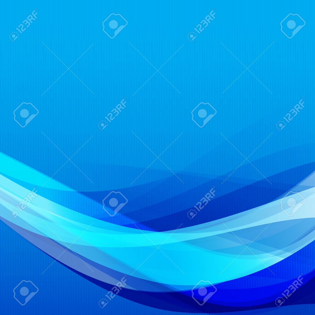抽象的な背景の薄い青の曲線や波要素ベクトル イラストのイラスト素材 ベクタ Image