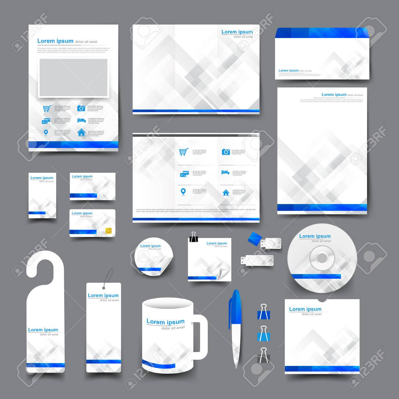 trifold business card template