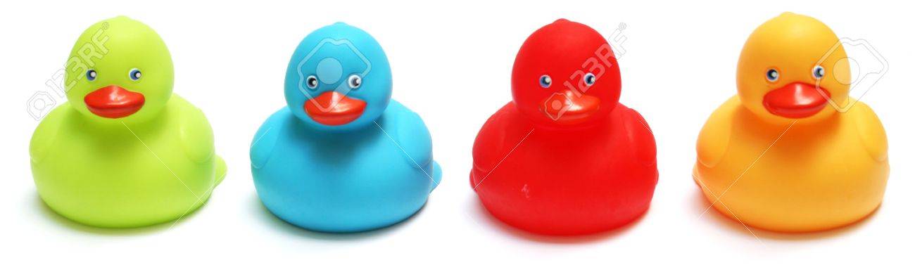 blue duck toy