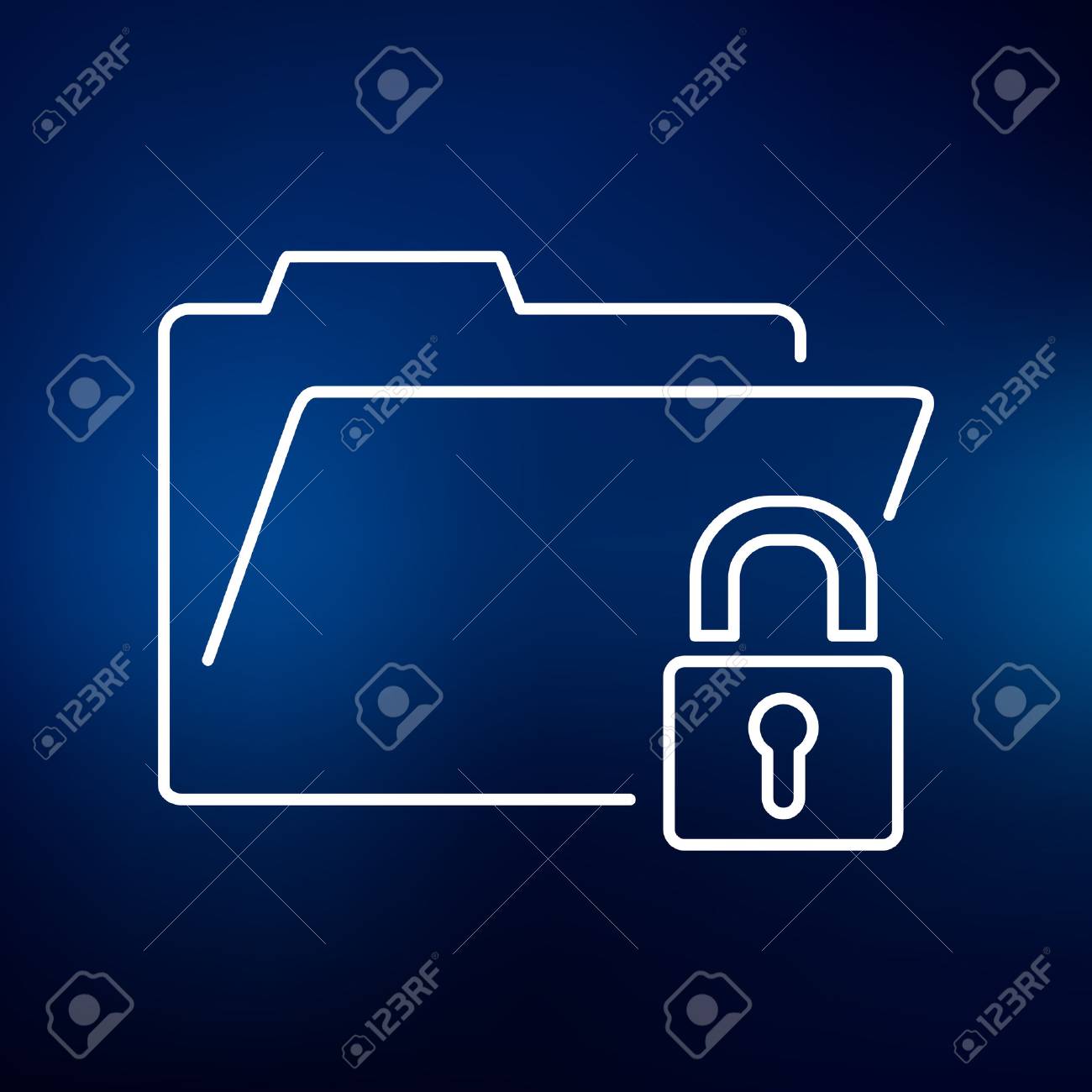 secure folder icon secure folder sign secure folder symbol secure folder