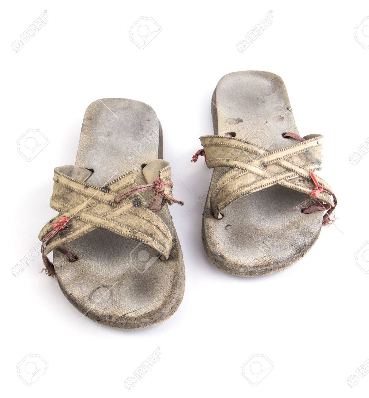 very white sandals