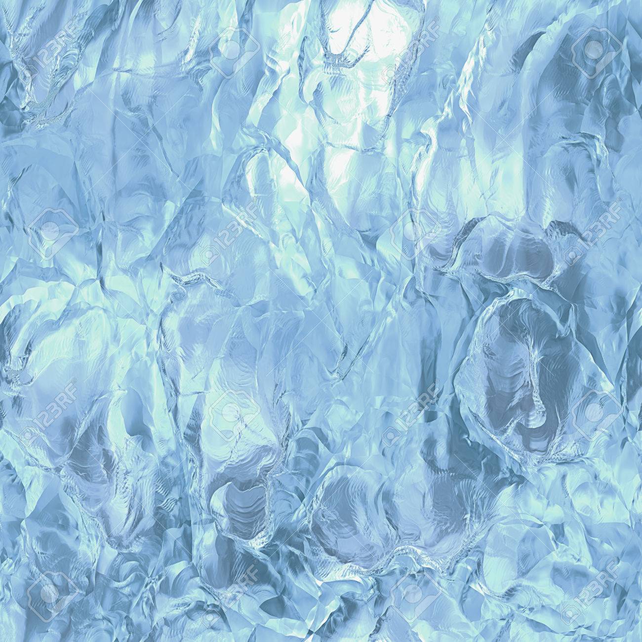 シームレスな氷のテクスチャ 抽象的な冬の背景 の写真素材 画像素材 Image