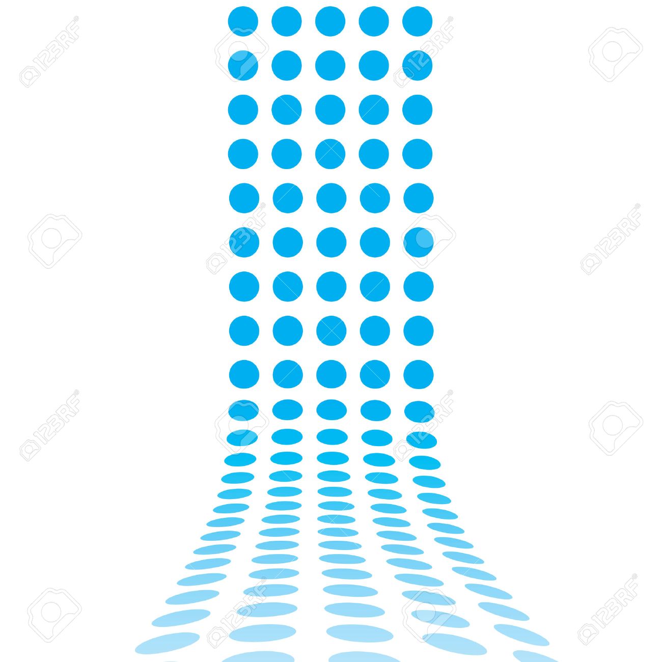 Un Resumen Diseno 3d Puntos Que Forman Una Pared Esto Hace Que