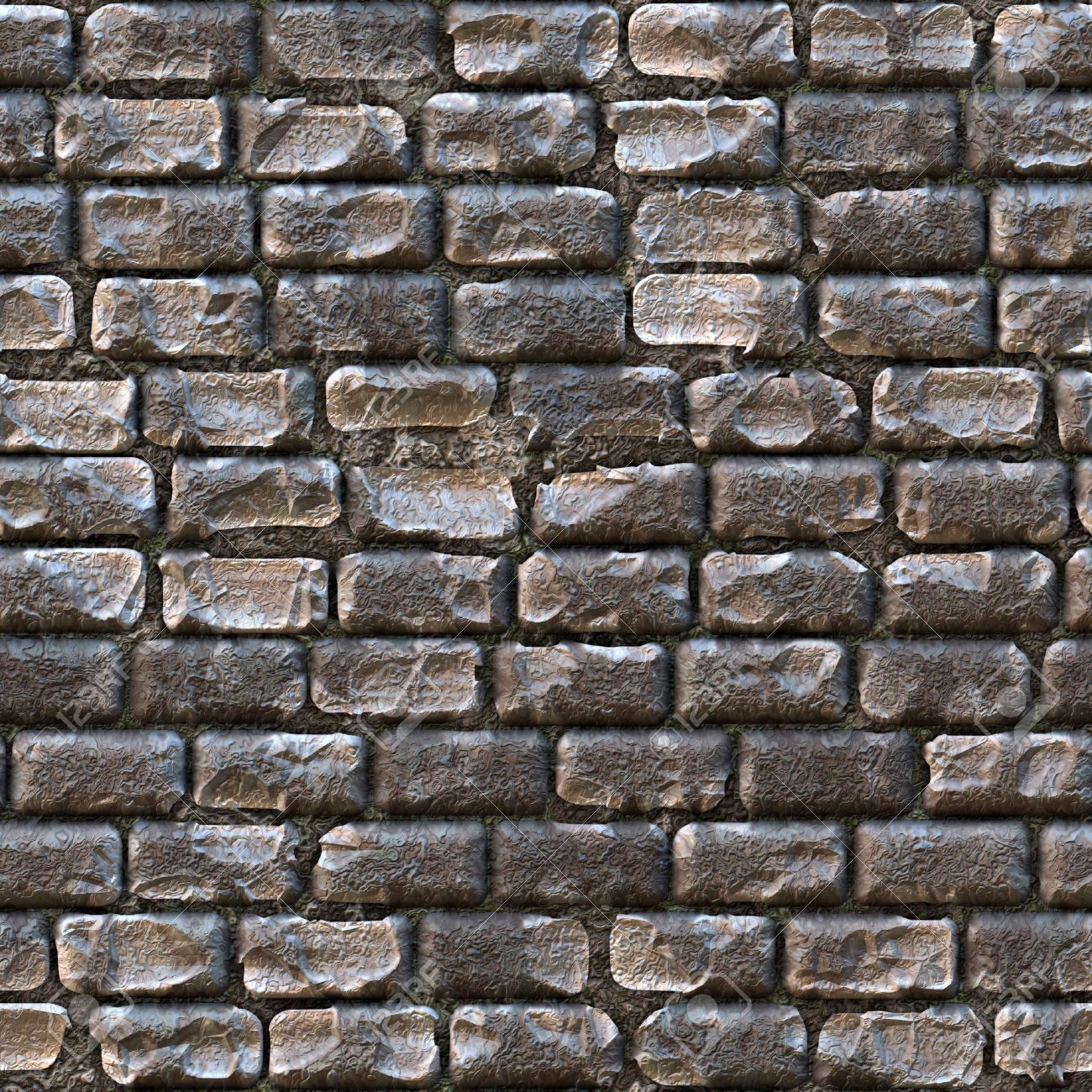 シームレスな石畳の素晴らしい作品を壁や石 の写真素材 画像素材 Image