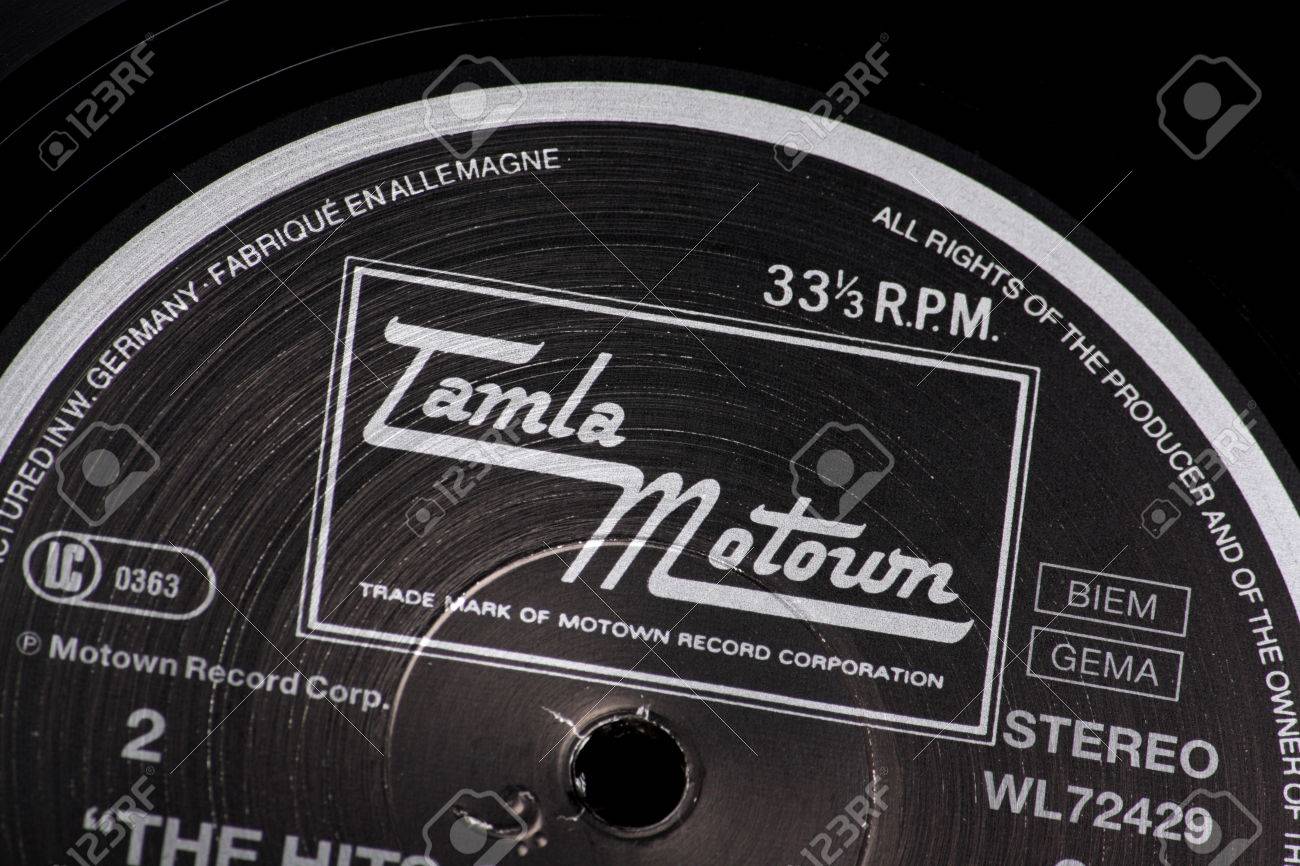 Bracknell, England, Uk - March 10, 2014 Close Up Of A Vinyl ...