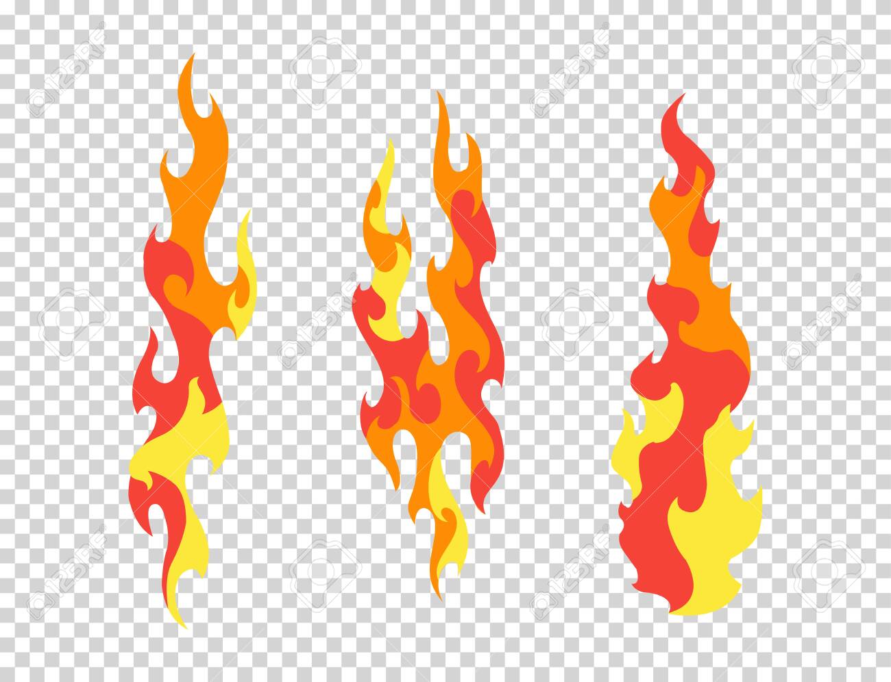 Fire PNG Effects Stock Image (Isolated-Objects)